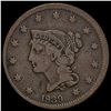 Image 1 : 1839 Large Cent (Coronet Head) NICELY CIRCULATED