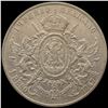 Image 2 : 1867-Mo Mexico Silver Peso Maximilian I CLOSELY UNCIRCULATED