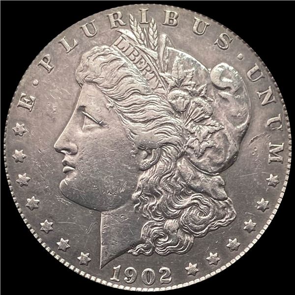 1902-S Silver Morgan Dollar CLOSELY UNCIRCULATED