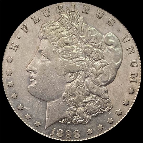 1898-S Morgan Silver Dollar CLOSELY UNCIRCULATED