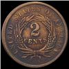 Image 2 : 1864 Two-Cent Piece LIGHTLY CIRCULATED