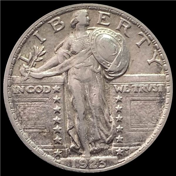 1923 Standing Liberty Silver Quarter CHOICE AU