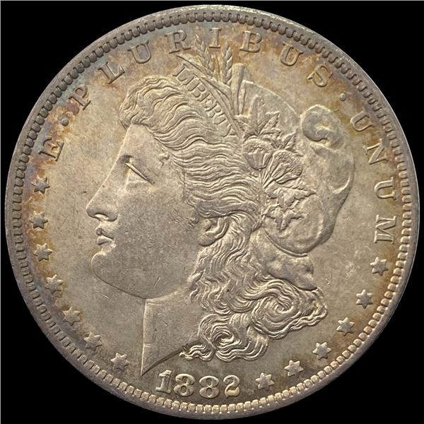 1882-O Morgan Silver Dollar GEM BU