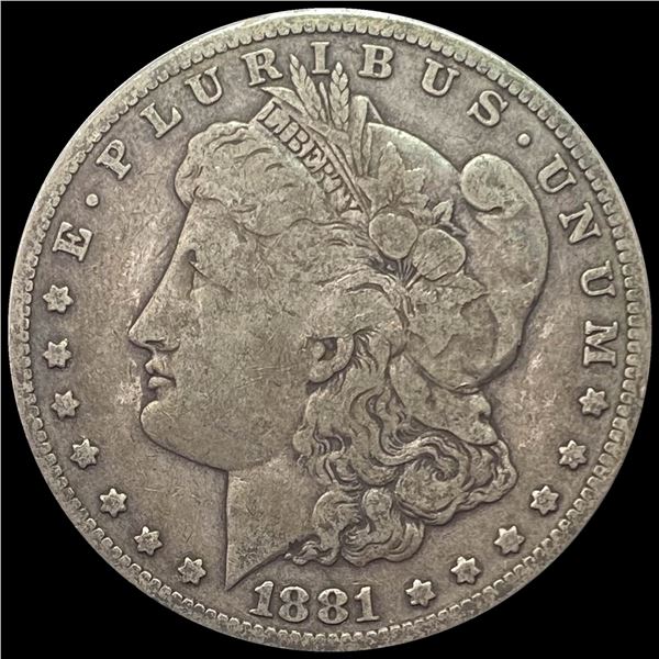 1881 Silver Morgan Dollar LIGHTLY CIRCULATED