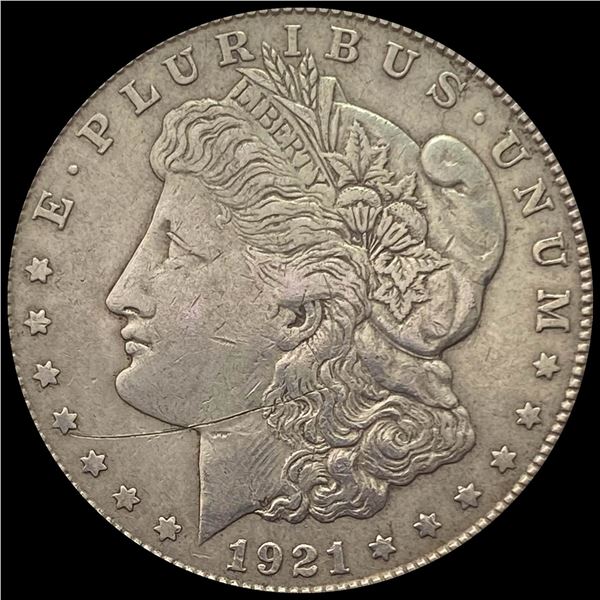 1921-S Silver Morgan Dollar NEARLY UNCIRCULATED