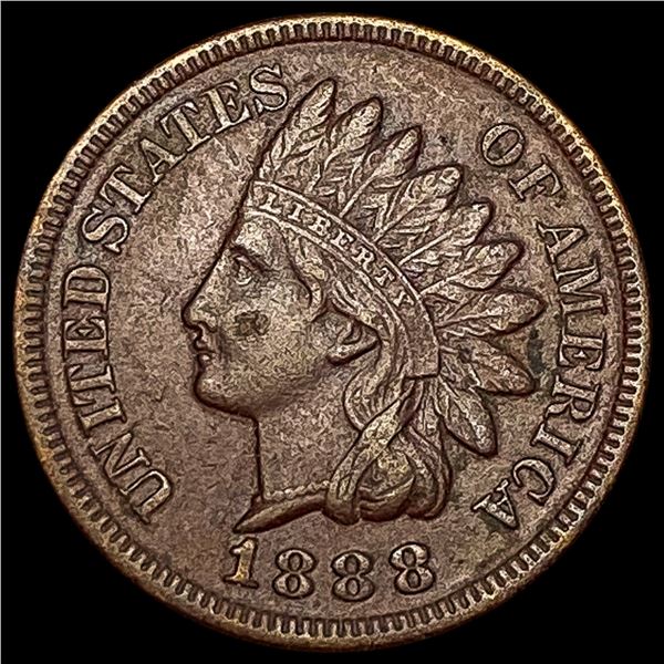 1888 Indian Head Cent CLOSELY UNCIRCULATED CLOSELY UNCIRCULATED
