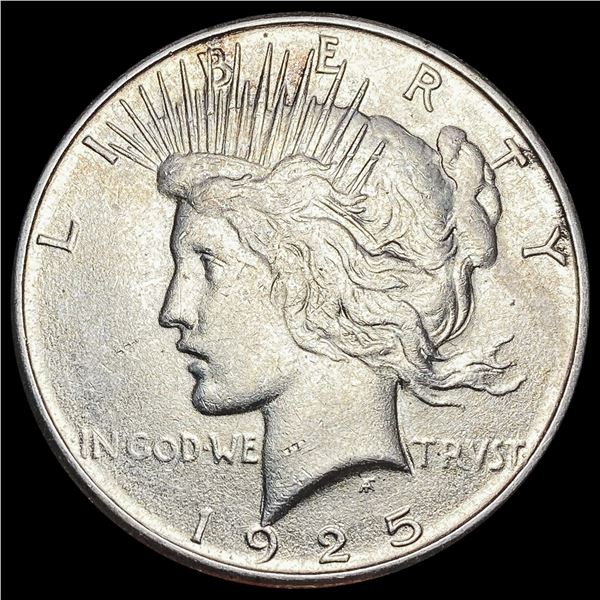 1925-S Peace Dollar CLOSELY UNCIRCULATED CLOSELY UNCIRCULATED