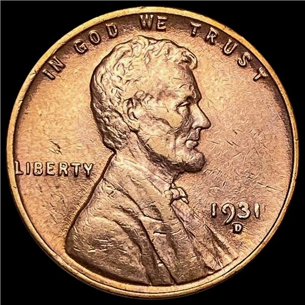 1931-D Lincoln Wheat Cent UNCIRCULATED UNCIRCULATED