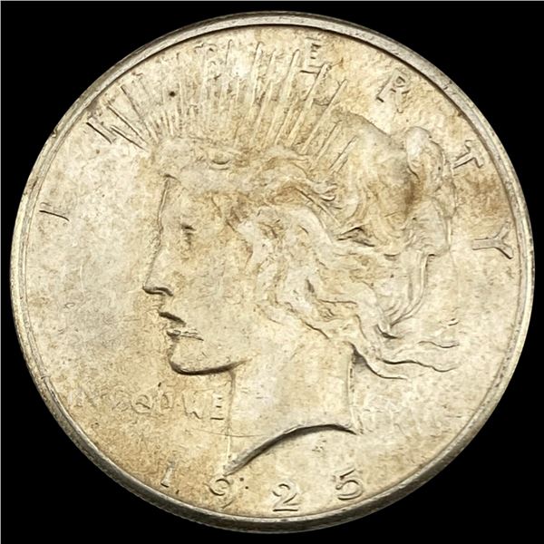1925-S Peace Dollar CLOSELY UNCIRCULATED CLOSELY UNCIRCULATED