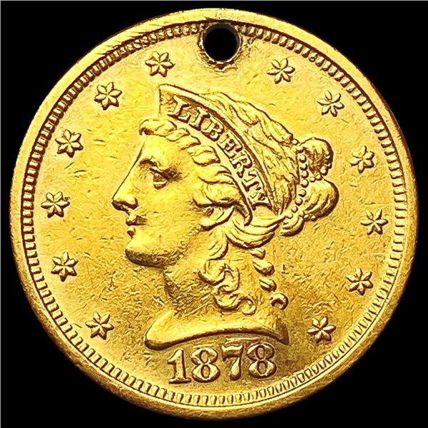 1878-S $2.50 Gold Quarter Eagle HIGH GRADE