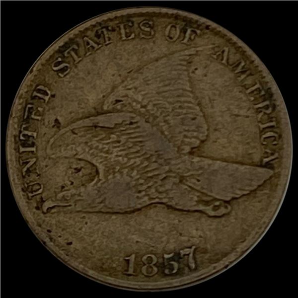1857 Flying Eagle Cent NICELY CIRCULATED NICELY CIRCULATED