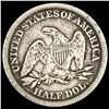 Image 2 : 1842 Seated Liberty Half Dollar NICELY CIRCULATED NICELY CIRCULATED