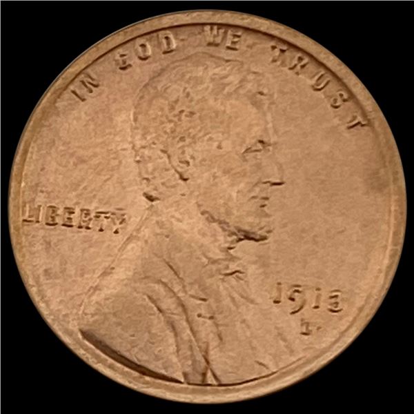 1913-D Lincoln Wheat Cent UNCIRCULATED UNCIRCULATED