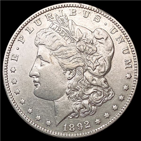 1892-S Morgan Silver Dollar CLOSELY UNCIRCULATED