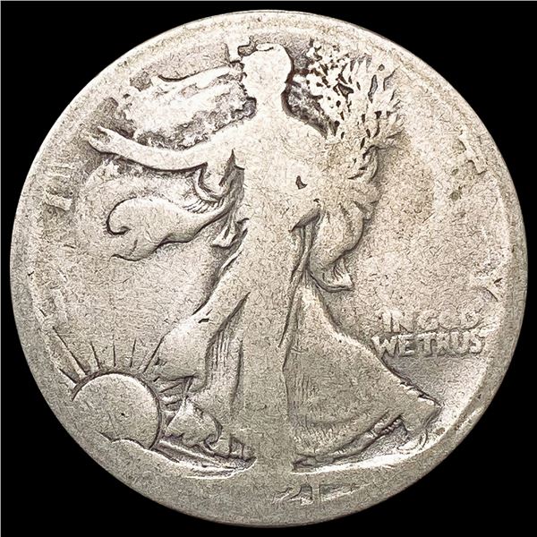1921-D Walking Liberty Half Dollar NICELY CIRCULATED