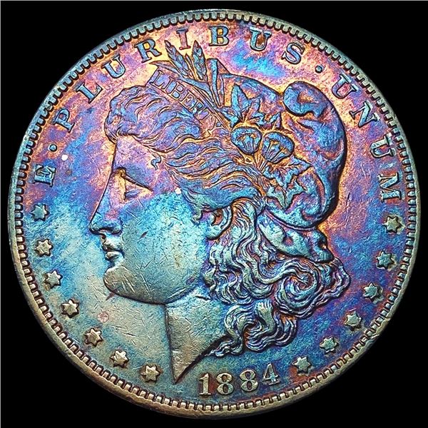 1884-S Morgan Silver Dollar CLOSELY UNCIRCULATED