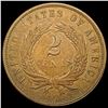 Image 2 : 1864 Two Cent Piece CLOSELY UNCIRCULATED