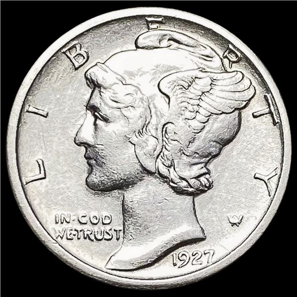 1927-S Mercury Dime CLOSELY UNCIRCULATED CLOSELY UN