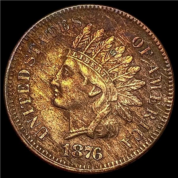 1876 Indian Head Cent LIGHTLY CIRCULATED LIGHTLY CIRCULATED