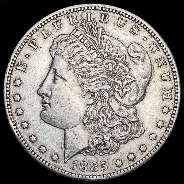 1885-S Morgan Silver Dollar CLOSELY UNCIRCULATED CLOSELY UNCIRCULATED