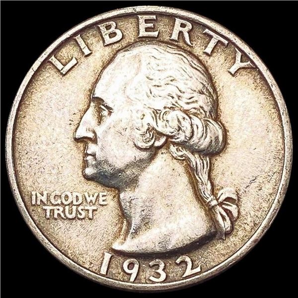 1932 Washington Silver Quarter CHOICE AU