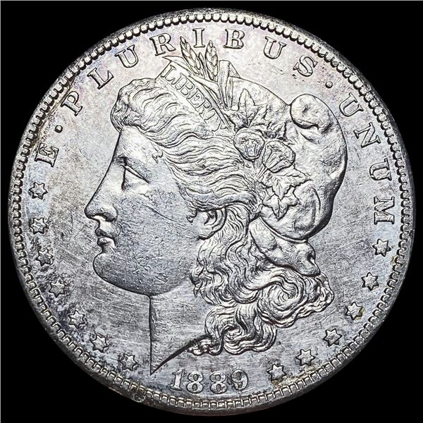 1889-S Morgan Silver Dollar CLOSELY UNCIRCULATED CLOSELY UNCIRCULATED
