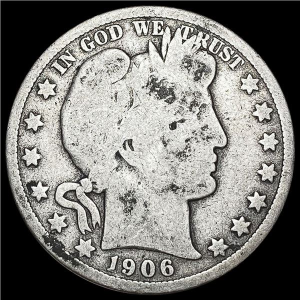 1906-D Barber Half Dollar NICELY CIRCULATED NICELY CIRCULATED