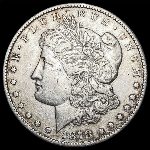 1878-CC Morgan Silver Dollar LIGHTLY CIRCULATED LIGHTLY CIRCULATED