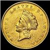 Image 1 : 1855 Indian Princess Head Gold Dollar CLOSELY UNCI CLOSELY UNCIRCULATED