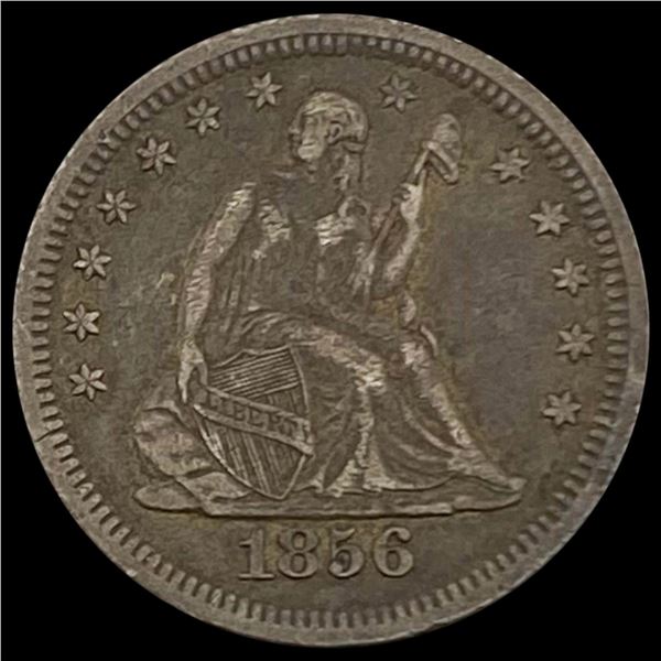 1856 Seated Liberty Quarter LIGHTLY CIRCULATED LIGHTLY CIRCULATED