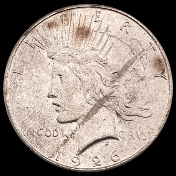 1926-S Peace Dollar CHOICE AU