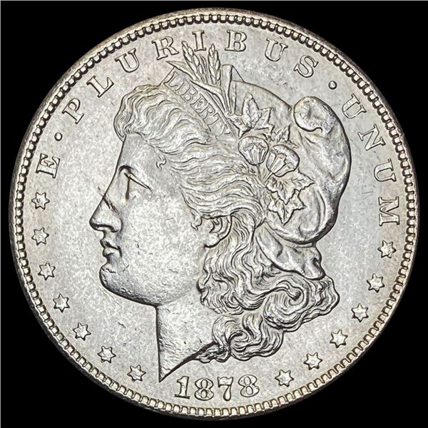 1878-S Morgan Silver Dollar CHOICE BU CHOICE BU