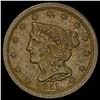 1851 Braided Hair Half Cent CHOICE AU CHOICE AU