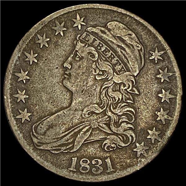 1831 Capped Bust Half Dollar LIGHTLY CIRCULATED LIGHTLY CIRCULATED