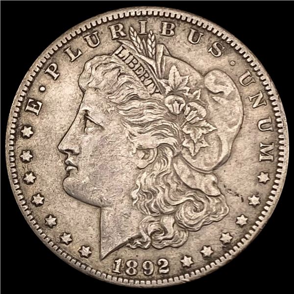 1892-O Morgan Silver Dollar CLOSELY UNCIRCULATED CLOSELY UNCIRCULATED