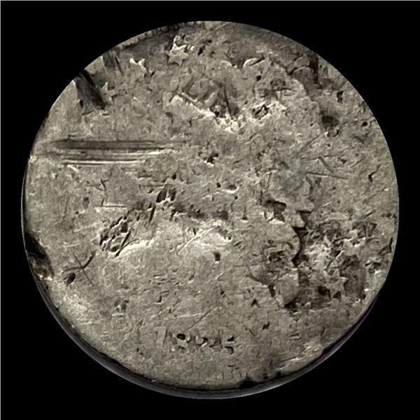 1835 Bust Head Half Dime Damaged