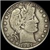 1907-D Silver Barber Half Dollar NICELY CIRCULATED