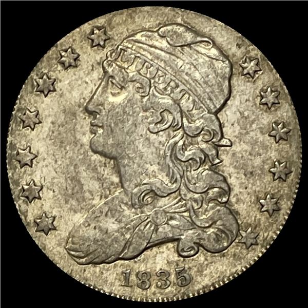 1835 Capped Bust Quarter CLOSELY UNCIRCULATED