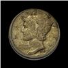 1917-S Mercury Dime LIGHTLY CIRCULATED