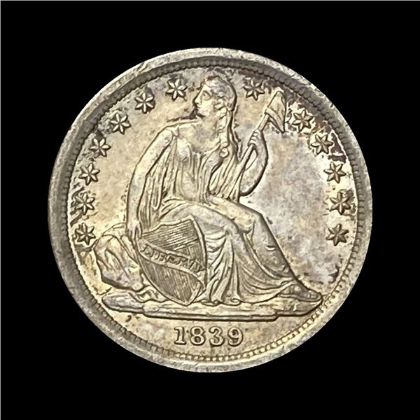 1839 Seated Liberty Dime UNCIRCULATED