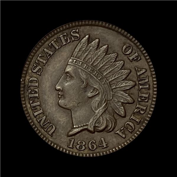 1864 Bronze Indian Head Cent CHOICE AU