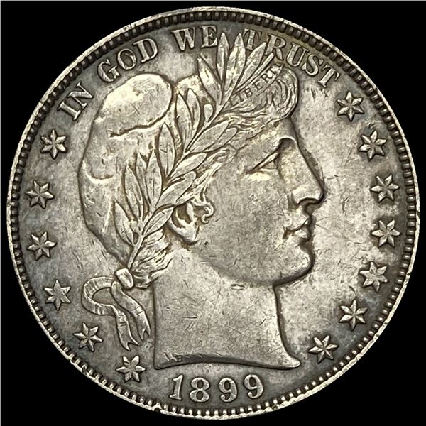 1899-O Silver Barber Half Dollar CHOICE AU