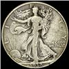 1938-D Silver Half Dollar Walking Liberty LIGHTLY CIRCULATED