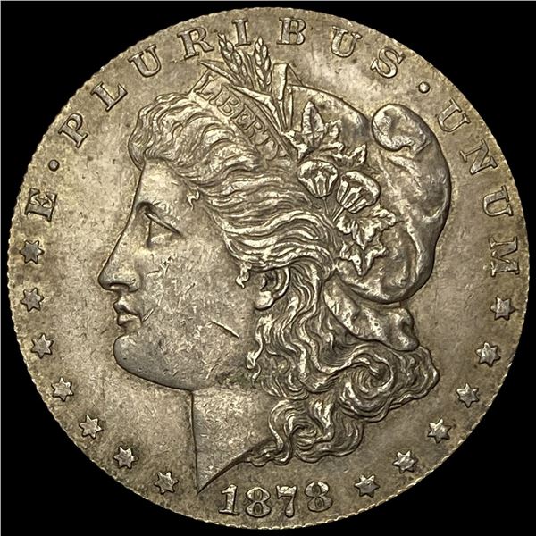 1878-CC Silver Morgan Dollar ABOUT UNCIRCULATED