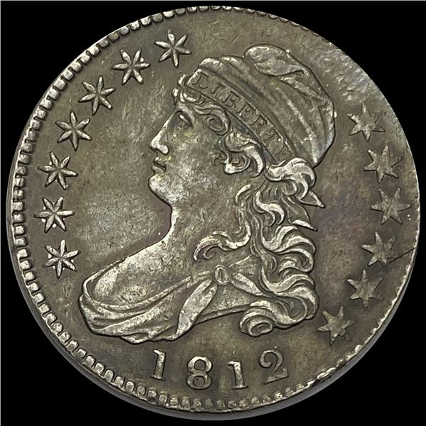 1812 Capped Bust Half Dollar CHOICE AU