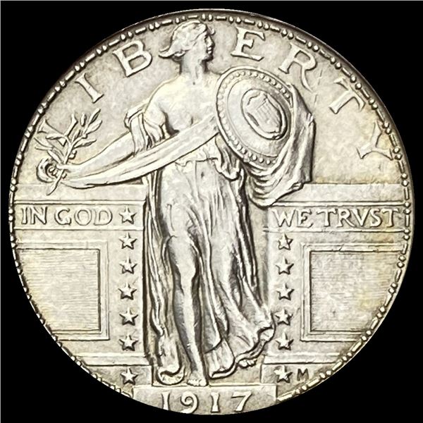 1917 Type 1 Standing Liberty Quarter UNCIRCULATED