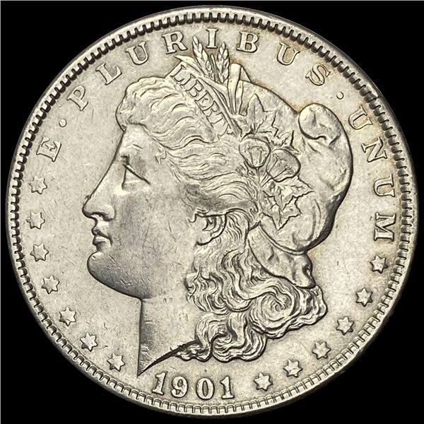 1901 Silver Morgan Dollar CLOSELY UNCIRCULATED