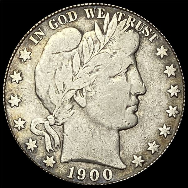 1900-O Silver Barber Half Dollar NICELY CIRCULATED