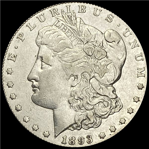 1893-O Silver Morgan Dollar NEARLY UNCIRCULATED