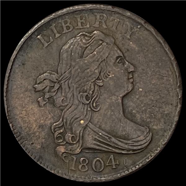 1804 Copper Half Cent CHOICE AU
